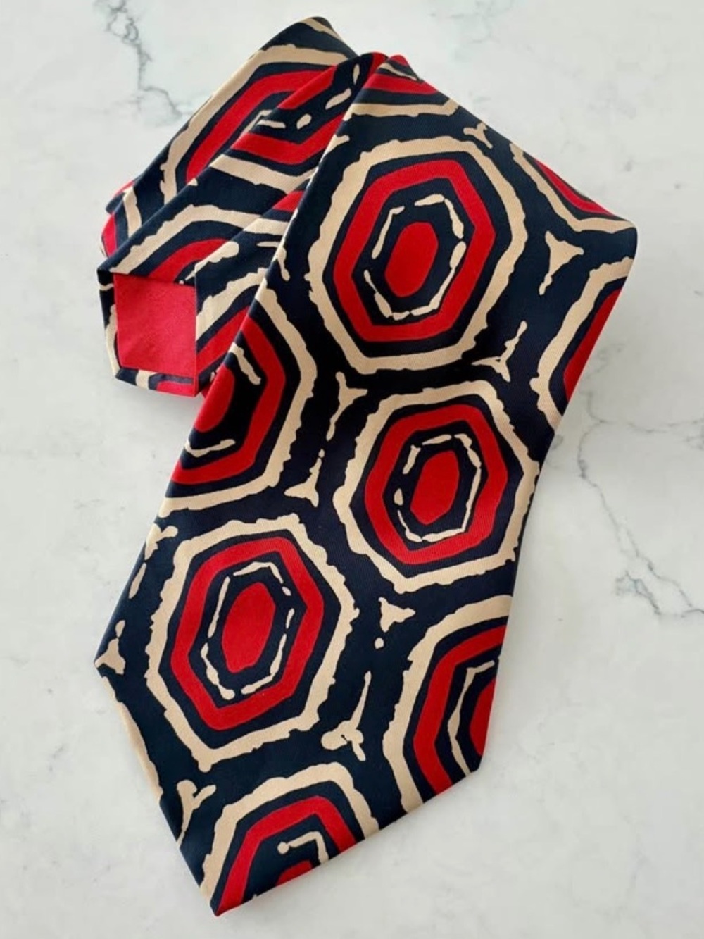 Vintage BRIONI Silk Neck Tie
